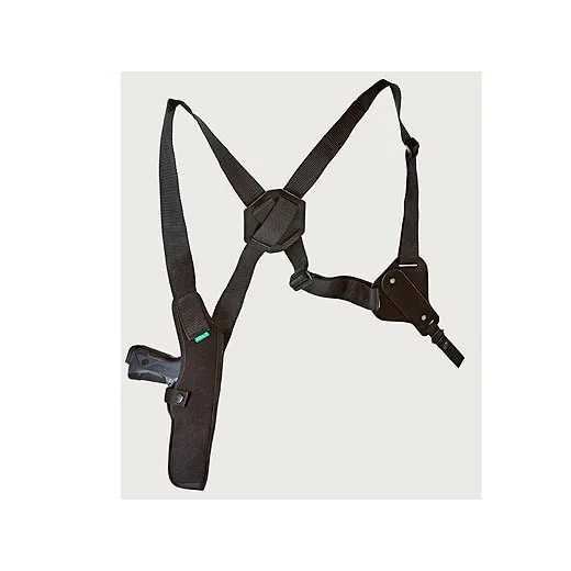 Shouder vertical big holster - textile